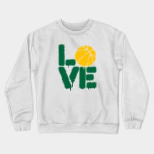 BASKETBALL LOVE sprsncs Crewneck Sweatshirt